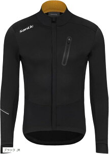 メンズ サイクルジャージ 長袖 裏起毛 サイクルジャケット ウィンドブレーカー ロードバイクジャージ サイクリング 防風 ?力 L 2XL XL ブラック M
