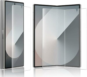 アンチグレア 1枚セットGalaxy Z Fold6用 フィルム SC-55E 専用 非ガラス 指紋認証対応TPU全面保護/キズ自動修復/繊細なタッチ/気泡ゼロ/超薄型0.15mm ギャラクシーZ 保護フィルム