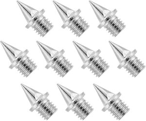 �X�p�C�N�s�� 10�Z�b�g 6mm �X�`�[�� �j�[�h�� ���㋣�Z�p (�V���o�[, 6mm)