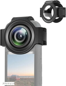 Insta360 X3 �����Y�J�o�[ ���w�K���X�v���e�N�^�[ �h�� ���h�~ �u���b�N �u���b�N �V�F��