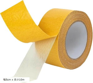 ���ʃe�[�v ������ �͂����� ���ʃ��b�V���e�[�v �Œ� �Y���h�~ �J�[�y�b�g�e�[�v �h�� �ϖ��Ր� ���� �N���A ��5cm x ����10m ��2.5cm x ����20m