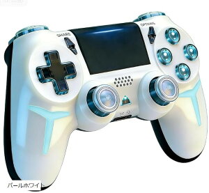 ps4�R���g���[���[ pc �v�V���f�� �Q�[���p�b�h 6���W���C���Z���T�[ ��d�U�� �������{�^�� Bluetoooth ����/�L������ڑ� �x���Ȃ� �u���b�N �p�[���z���C�g �p�[���u���b�N