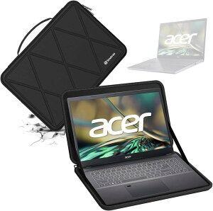 �݊��i �n�[�hEVA�ی�X���[�u�P�[�X 14�C���` Acer Aspire 5 Laptop A514-56M-71A9�Ȃ� �n�[�h�P�[�X �ϏՌ� (Black-For Acer 14�C���`, For Acer 14�C���`(X8255))