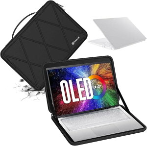 �݊��i �n�[�hEVA�ی�X���[�u�P�[�X 14�C���` Acer Swift 3 OLED�m�[�g�p�\�R�� SF314-71-51NNN �h�� X8037 (Black-For Acer 14�C���`, For Acer 14�C���`(X8037))