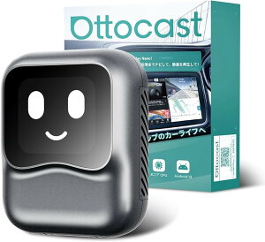 �����I�b�g�L���X�g OttoAibox Nano CarPlay��AndroidAuto�����C�����X�� 13.0���f�� Auto���Ή� ChatGPT4.0 AI�������� ���掋���\