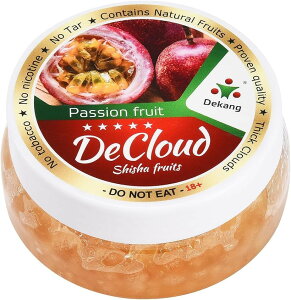 DeCloud �V�R����Fruit Herbal Hookah Shisha Flavors Molasses 50-Gram NO Nicotine Tobacco �t���[�c�t���[�o�[����- �j�R�`���Ȃ� (�p�b�V�����t���[�c)