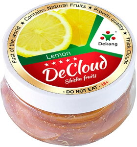 DeCloud �V�R����Fruit Herbal Hookah Shisha Flavors Molasses 50-Gram NO Nicotine Tobacco �t���[�c�t���[�o�[����- �j�R�`���Ȃ� (������)