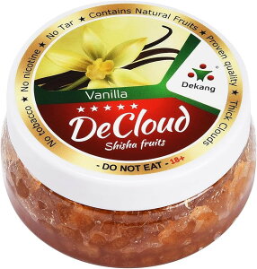DeCloud �V�R����Fruit Herbal Hookah Shisha Flavors Molasses 50-Gram NO Nicotine Tobacco �t���[�c�t���[�o�[����- �j�R�`���Ȃ� (�o�j��)