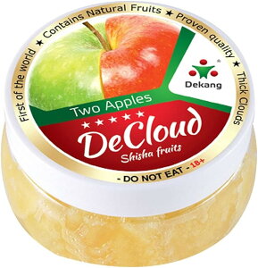 DeCloud �V�R����Fruit Herbal Hookah Shisha Flavors Molasses 50-Gram NO Nicotine Tobacco �t���[�c�t���[�o�[����- �j�R�`���Ȃ� (�_�u���A�b�v��)