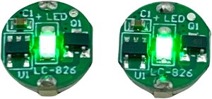 LED ���W���[�� ���C�g �͌^ �v�����f�� �K���v�� �t�B�M���A �~�j�l�� ���C �X�C�b�` �}�O�l�b�g �O���[�� �� 2�� �Z�b�g (�O���[��)