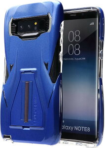 Galaxy Note8 �ϏՌ� �P�[�X ���� �Ռ��ɋ��� �ی�J�o�[ Samsung �M�����N�V�[����������K�[�h �Ռ��z���o���p�[ Velocity �V���[�Y Blue (�u���[)