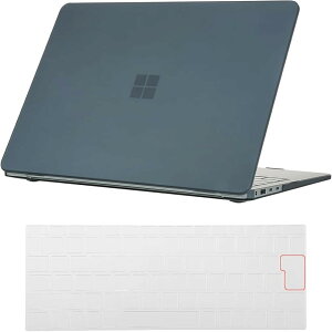 2024-2026 Surface Laptop 15�C���` ��8/��7���� �Ή� �n�[�h�P�[�X + ���{��z��L�[�{�[�h�J�o�[�t (�}�b�g�u���b�N, Surface Laptop 15)