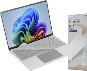 2025 �}�C�N���\�t�g Surface Laptop 13�C���` �Ή� �L�[�{�[�h�J�o�[ JIS���{��z�� ����TPU �ɔ�0.18mm (���F, 2025 Surface Laptop 13)