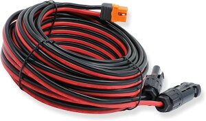 MC4 to XT60i �ϊ� �[�d �P�[�u�� 12AWG �\�[���[ ���z�� �p�l�� ���d�@ �ڑ� �R�l�N�^ 10m (�ԍ�, 10m)