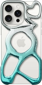 iPhone AM Emptiness Case MagSafe�Ή� �y�� �������^���f�U�C�� (�u���[�t���X�g, iPhone 16 Pro Max)