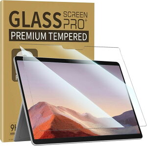 �u���[���C�g�J�b�gSurface Pro 7 +/Surface �ی�t�C���� 2������ Plus /6 5 4 �K���X�t�B���� 12.3�C���`�p �t���ی�t�B���� (Surface Pro 7+/ 7/ 6/ 5/ 4)