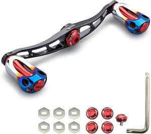 ���[�� �n���h�� 22mm �m�u���� �V�}�m SHIMANO �_�C�� DAIWA �A�u Abu �ʗp �x�C�g���[�� Aurora Series 685 (115mm - �u���b�N�����b�h)