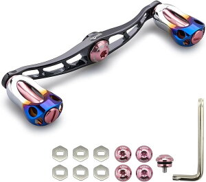���[�� �n���h�� 22mm �m�u���� �V�}�m SHIMANO �_�C�� DAIWA �A�u Abu �ʗp �x�C�g���[�� Aurora Series 686 (115mm - �u���b�N�����s���N)