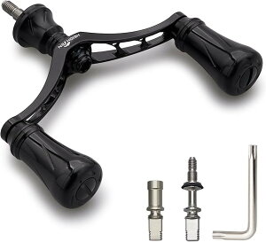 ���[�� �n���h�� �m�u ���� �V�}�m �_�C�� �ʗp �X�s�j���O���[���p New Pillar Series 1006 (80mm - �u���b�N)