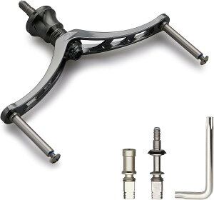 ���[�� �n���h�� �m�u�Ȃ� �V�}�m Shimano �_�C�� DAIWA �ʗp �X�s�j���O���[�� 102 (98mm - �_�[�N�O���[(22STELLA)