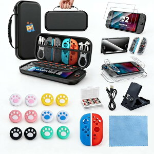 Switch2 �P�[�X �����xEVA�h�� �ϏՌ� �n�[�h�V�F�� �X�C�b�` �Q�[���J�[�h/�P�[�u��/�C���z���ȂǑS�����[�\ �h�o �h�� �S�ʕی� ��e�� ���s�p (�p�[�v��)