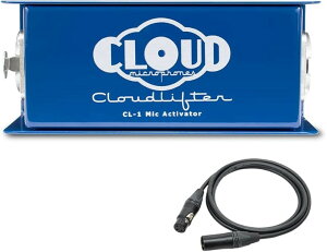 Cloud Microphones Cloudlifter CL-1 by �N���E�h���t�^�[ �}�C�N�A���v �}�C�N�v���A���v �A�N�e�B�x�[�^�[ �}�C�N�u�[�X�^�[ ���{��������t�� (��, CL-1+XLR�P�[�u�� CANARE 0.5m)