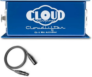 Cloud Microphones Cloudlifter CL-1 by �N���E�h���t�^�[ �}�C�N�A���v �}�C�N�v���A���v �A�N�e�B�x�[�^�[ �}�C�N�u�[�X�^�[ ���{��������t�� (��, CL-1+XLR�P�[�u�� GOTHAM 0.5m)