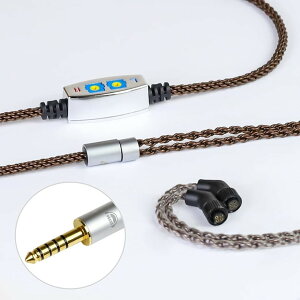 ZT8 JH 4Pin ���P�[�u�� �C���z���E�w�b�h�z���p ��撲���@�\���� 8�c OFC Audio�p Astell��Kern�p JH11�EJH13 V2 PRO�ELayla AION�ERosie�ȂǂɓK�� 4.4mm (4.4mm)