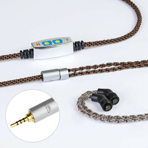 ZT8 JH 4Pin ���P�[�u�� �C���z���E�w�b�h�z���p ��撲���@�\���� 8�c OFC Audio�p Astell��Kern�p JH11�EJH13 V2 PRO�ELayla AION�ERosie�ȂǂɓK�� 2.5mm (2.5mm)