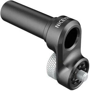 15mm���b�h �J�����A�N�Z�T���[ �y�� ���� DSLR Rigs DSLR���O �A���~������ �R�[���h�V���[�}�E���g���� �R�[���h�V���[�A�_�v�^�[ Sony FX6/Sony FS5�ɑΉ� rod -456 (�~�j�v���[�g-166)
