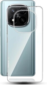 redmi Note 14 Pro 5G �P�[�X �N���A ���y�� �ɔ� �����h�~ �V���v�� TPU �\�t�g �Ռ��z�� �w�ʃJ�o�[ �σX�N���b�` �ی�J�o�[ �V���I�~Redmi 5G�p�̑S�ʕی� (����, 89K-CSJ-AR713)