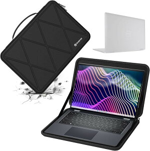 �݊��i �n�[�hEVA�ی�X���[�u�P�[�X 14�C���` DELL Latitude 9440/9430/9420/9410 or 2-in-1���b�v�g�b�v�p�n�[�h�P�[�X �h�� M41 (Black, For DELL 14�C���`�iM41�j)
