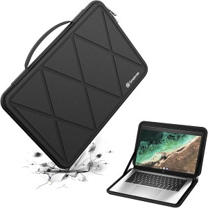 �݊��i �d��EVA�ی�X���[�u�P�[�X 14�C���` HP Elite C645 G2 Chromebook/HP C640 14�p Pavilion �m�[�g�p�\�R�� �n�[�h�P�[�X (Black, For HP 14�C���`�iM59-1�j)