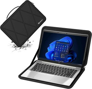 �݊��i �n�[�hEVA�ی�X���[�u�P�[�X 14�C���` HP EliteBook 840 G8�m�[�g�p�\�R���ɐ�p �ϏՌ� �h�� �m�[�g�u�b�N�o�b�O M53 (Black, For HP 14�C���`�iM53�j)