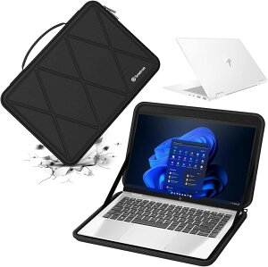 �n�[�hEVA�ی�X���[�u�P�[�X 13.3�C���` HP EliteBook 630 G9/G10 Notebook PC�Ȃ� �h�� 360�x�ϏՌ� (Black-For HP 13.3�C���`, For HP 13.3�C���`(X8030))