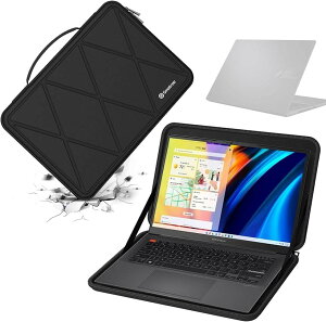 �݊��i �n�[�hEVA�ی�X���[�u�P�[�X 14�C���` ASUS Vivobook Flip TP3402ZA ���b�v�g�b�v��p�n�[�h�P�[�X M61 (Black, For ASUS 14�C���`�iM61�j)