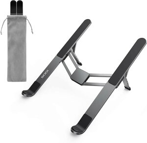 �m�[�g�p�\�R���X�^���h PC�X�^���h �܂肽���ݎ� ���y�� �킸��173g ���芴 �p�x���� ������� MacBook Neo �Ή� laptop stand �p�\�R���� ��� �����^�� �O�o (�X�y�[�X�O���C)