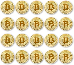 �r�b�g�R�C�� Bitcoin �Í��ʉ� �S���t�}�[�J�[ 20��