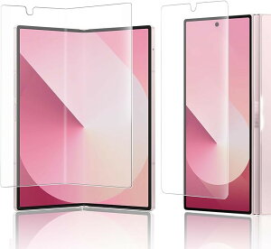 �݊��i�K�C�h�g�t���E�ȒP�ȓ\��t����Galaxy Z Fold6 �K���X�t�B���� �_�炩��TPU�f�� �w��F�ؑΉ� �������ɂ��� �C�A�[�� ���C�� SC-55E �p �ی�t�B���� �S�� 3D�Ȗ� 1�� �A���`�O���A (MO-AA1129)