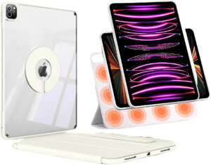 ipadmini6�P�[�X iPadmini7 �y�����[ �y�� ���^ �����^ �}�O�l�b�g �~�j �I�[�g�X���[�v �c�u�� �ϏՌ� (�z���C�g)