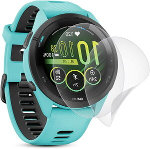 �A���`�O���A �t�B���� 2���Z�b�g�Ή� GARMIN �K�[�~��Forerunner 265 �ی�t�B���� �� TPU�f�� 265�ی�t�B���� Music �Ή��t�B���� (WDQ-AJK-0793)