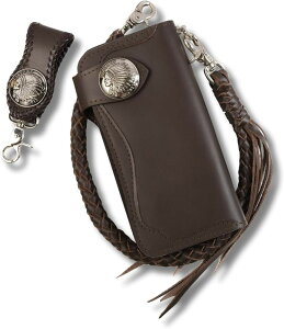 Crimie バイカー財布ブランド ウォレットチェーン CRIMIE クライミー LEATHER WALLET CHAIN  クライミー WALLET CHAIN ウォレットチェーン メンズ ユニセックス ファッション ブランド シルバー ONE SIZE SILVER ファッション
