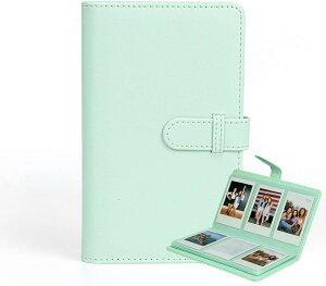 �`�F�L�A���o�� instaxmini�p�`�F�L�� ��e�� 108�����[ PU���U�[ �`�F�L�t�@�C�� �R���p�N�g�^�C�v ���킢�� ������� (�O���[��)