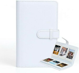 �`�F�L�A���o�� instaxmini�p�`�F�L�� ��e�� 108�����[ PU���U�[ �`�F�L�t�@�C�� �R���p�N�g�^�C�v ���킢�� ������� (�z���C�g)