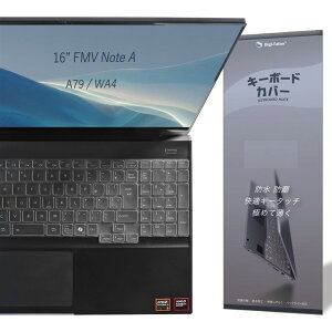2026�N���� Fujitsu FMV Note A A79-L1 / WA4-L1 ��p �L�[�{�[�h�J�o�[ �x�m�� 16�C���` �Ή� �ɔ� (�N���A-2026 FMV Note A, ��2025�N����A77 A75 A53 WA3��Ή�)