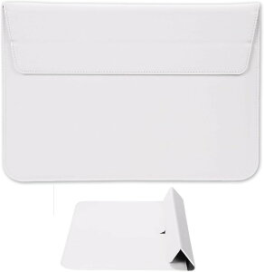 �p�\�R���P�[�X �m�[�g�p�\�R�� MacBook Air Pro�Ή� 13 14�C���` �X���� PU���U�[ �h�� �y�� �X�^���h�@�\�t�� (�z���C�g, 13-14�C���`)