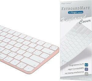iMac Magic Keyboard�p�L�[�{�[�h�J�o�[ �Ή��p��US�z��- M4�`�b�v 24�C���` �X�L�� Model A3118/A2449 Touch (����, A3118/A2449 (US�ETouch ID���ځE�e���L�[�Ȃ�))