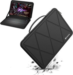 �݊��i �n�[�hEVA�ی�X���[�u�P�[�X 18�C���` Alienware m18 / R2 �h���n�[�h�P�[�X 360�x�ϏՌ� X8330 (Black-For DELL 18�C���`, For DELL 18�C���`(X8330))