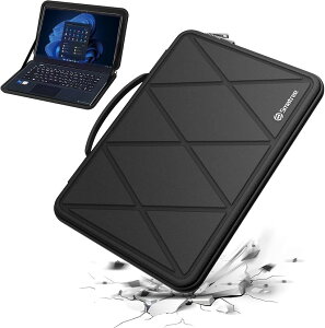 �n�[�h EVA �ی�X���[�u�P�[�X 14�C���` ����dynabook MJ64/KW���b�v�g�b�v�p�n�[�h�P�[�X �h�� 360�x�ϏՌ� M43 (Black, For dynabook 14�C���`�iM43�j)