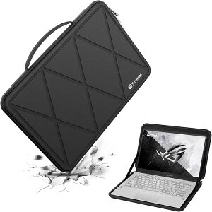 �݊��i �n�[�h EVA �ی�X���[�u�P�[�X 14�C���` ASUS 2021 ROG Zephyrus G14 GA401QM-XS98Q-WH�p Chromebook Flip (Black, For ASUS 14�C���`�iM59-1�j)